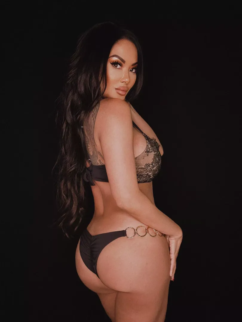She fills it out nicely 