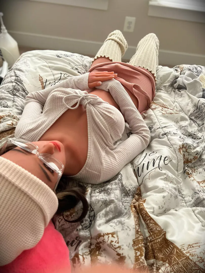 She got hard…