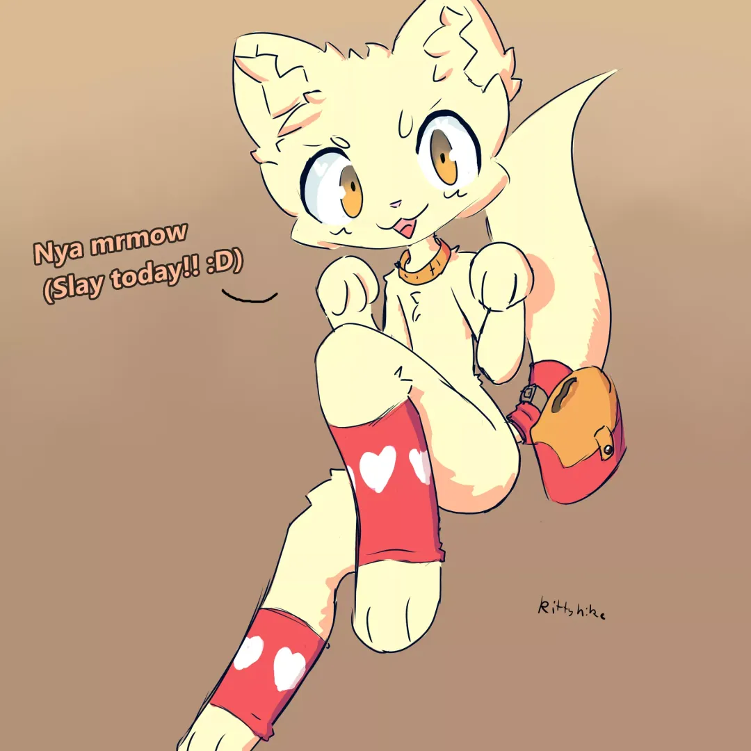 She has a message for you! (my art)