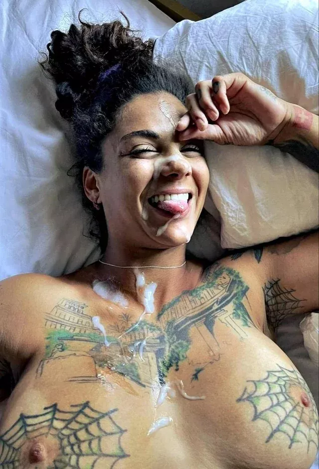She is covered.