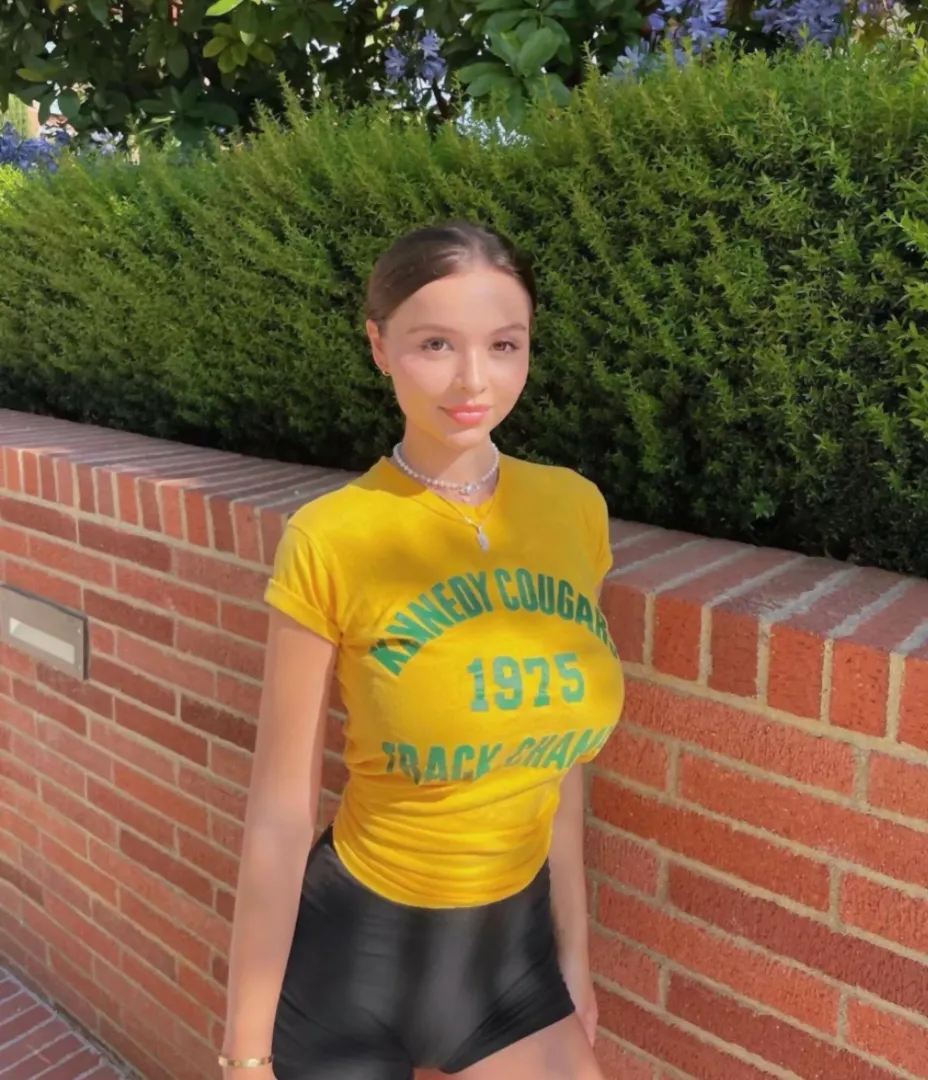 She is on the Track Team