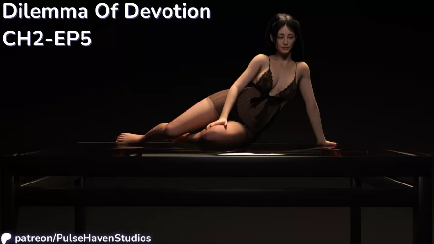 She is waiting for you.