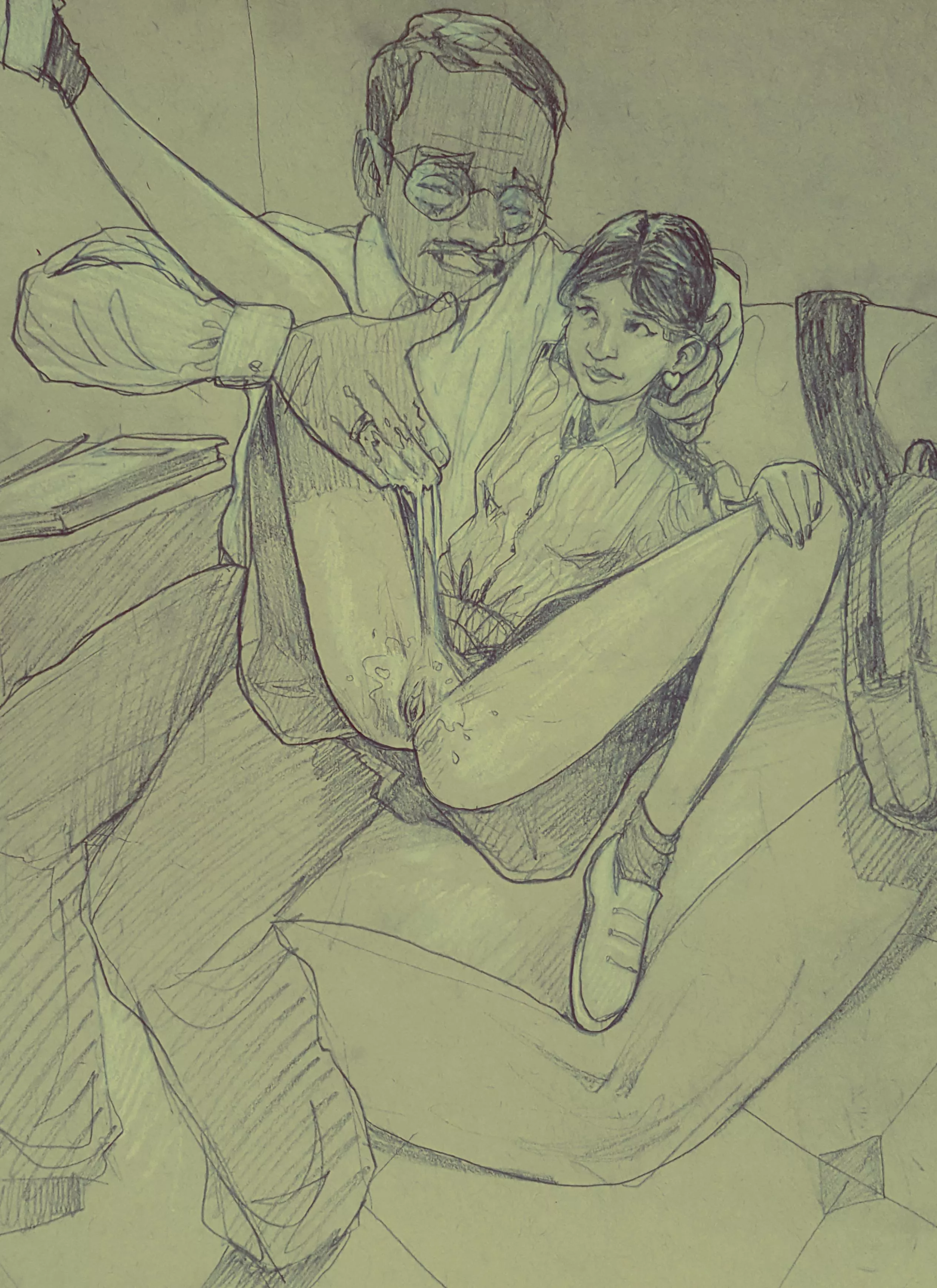 she liked her college teacher by Redbloxs
