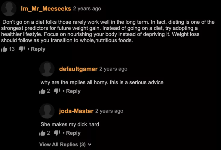 She makes my dick hard