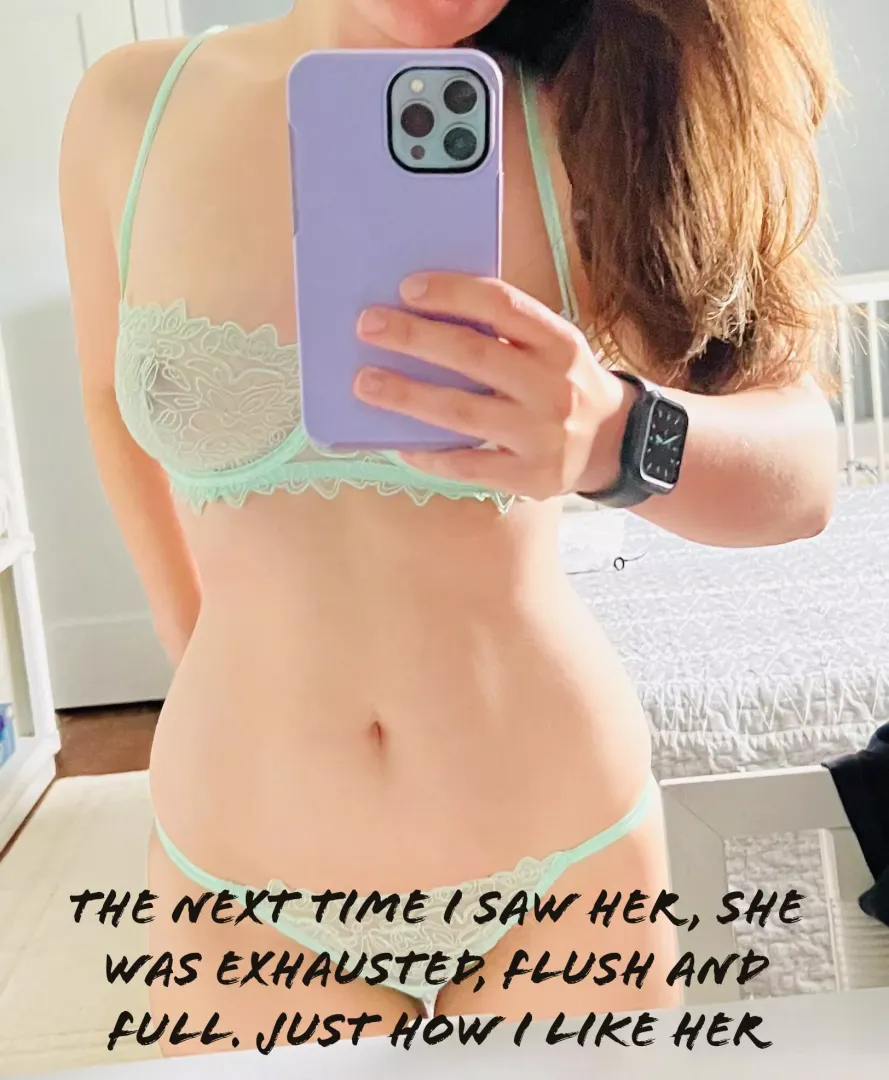 She spent the day away (f30)