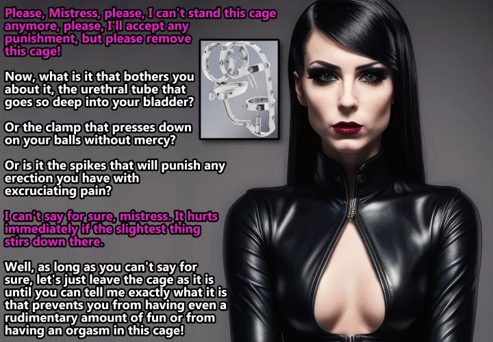 She wants to know exactly what it is that makes this cage so effective!