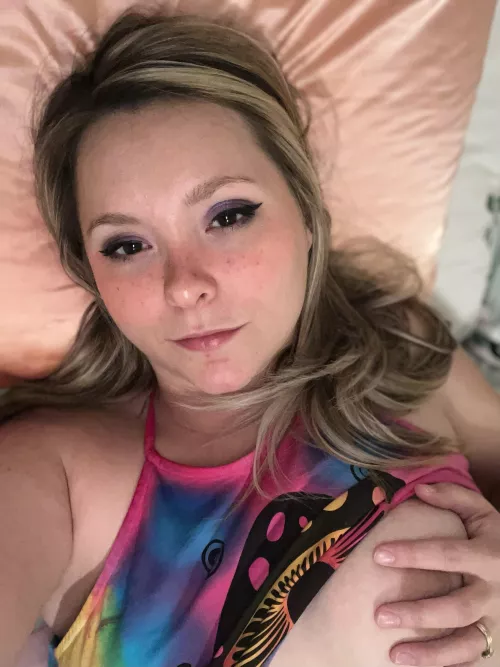 She wants you to take a feel…