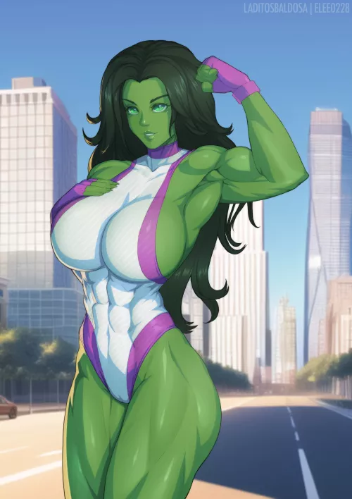 She-Hulk (@LaditosBaldosa) [Marvel]