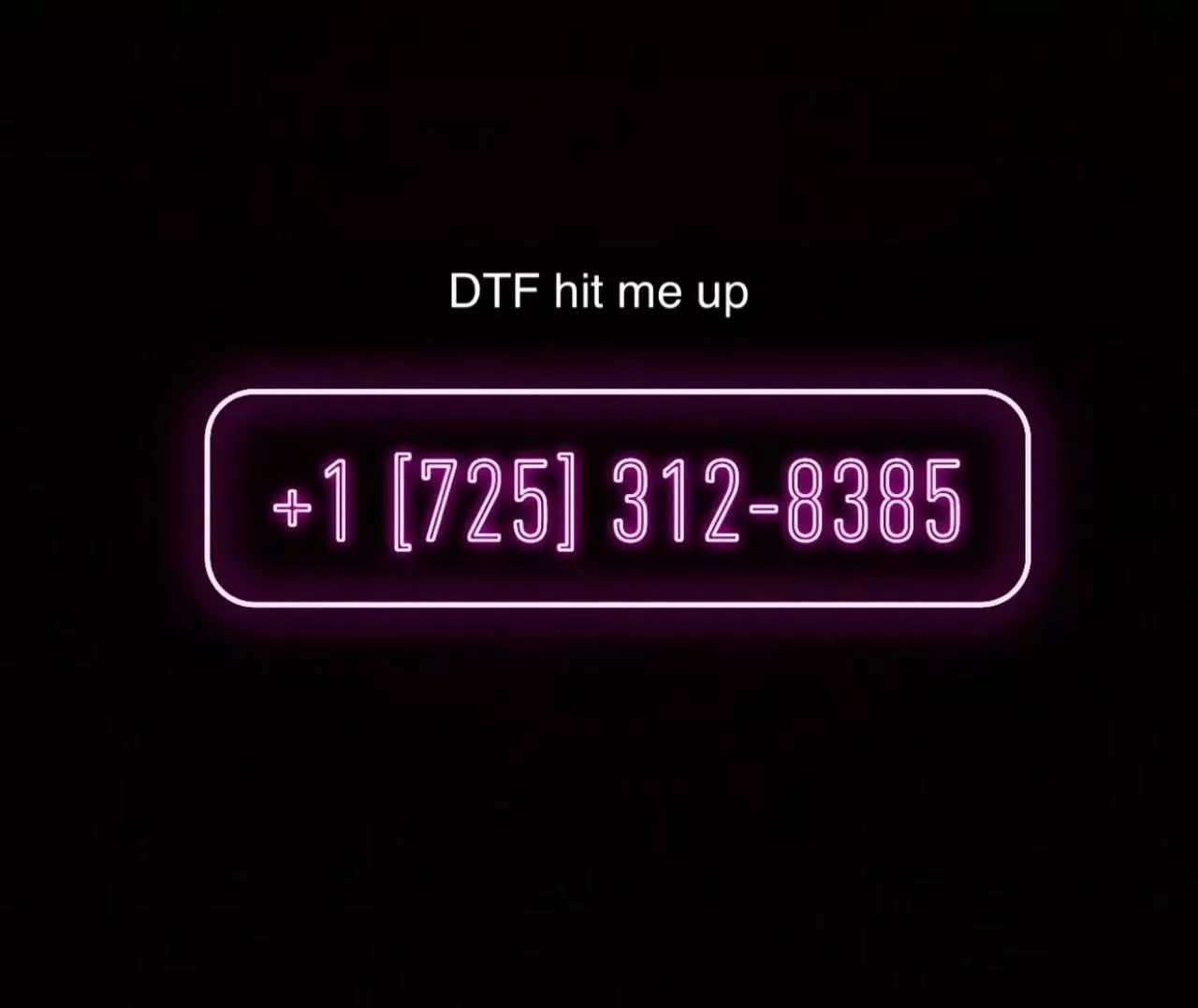She's dtf text her