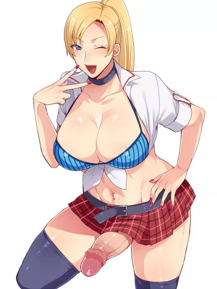 She's got a thick dick