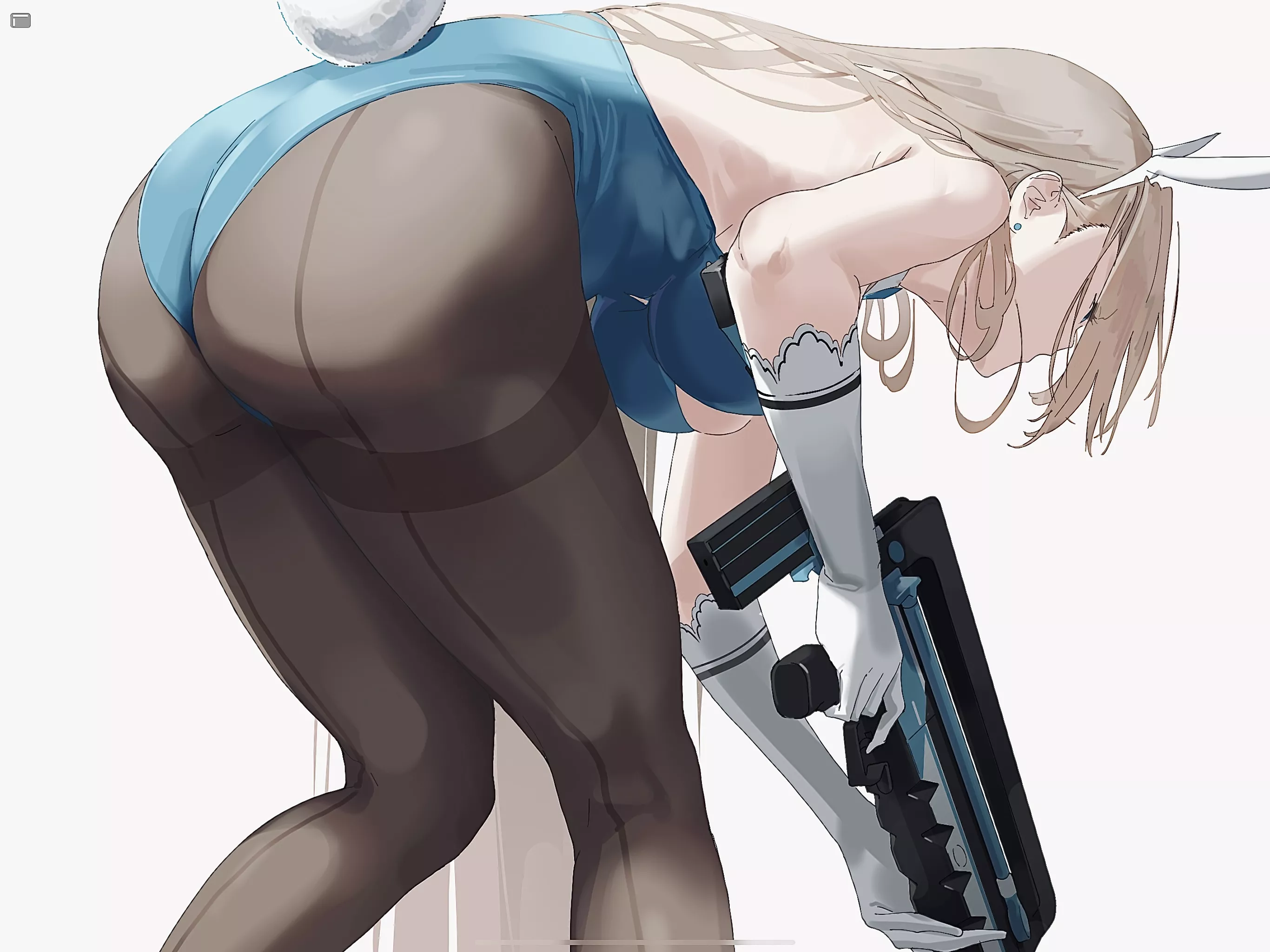 She's got high ground