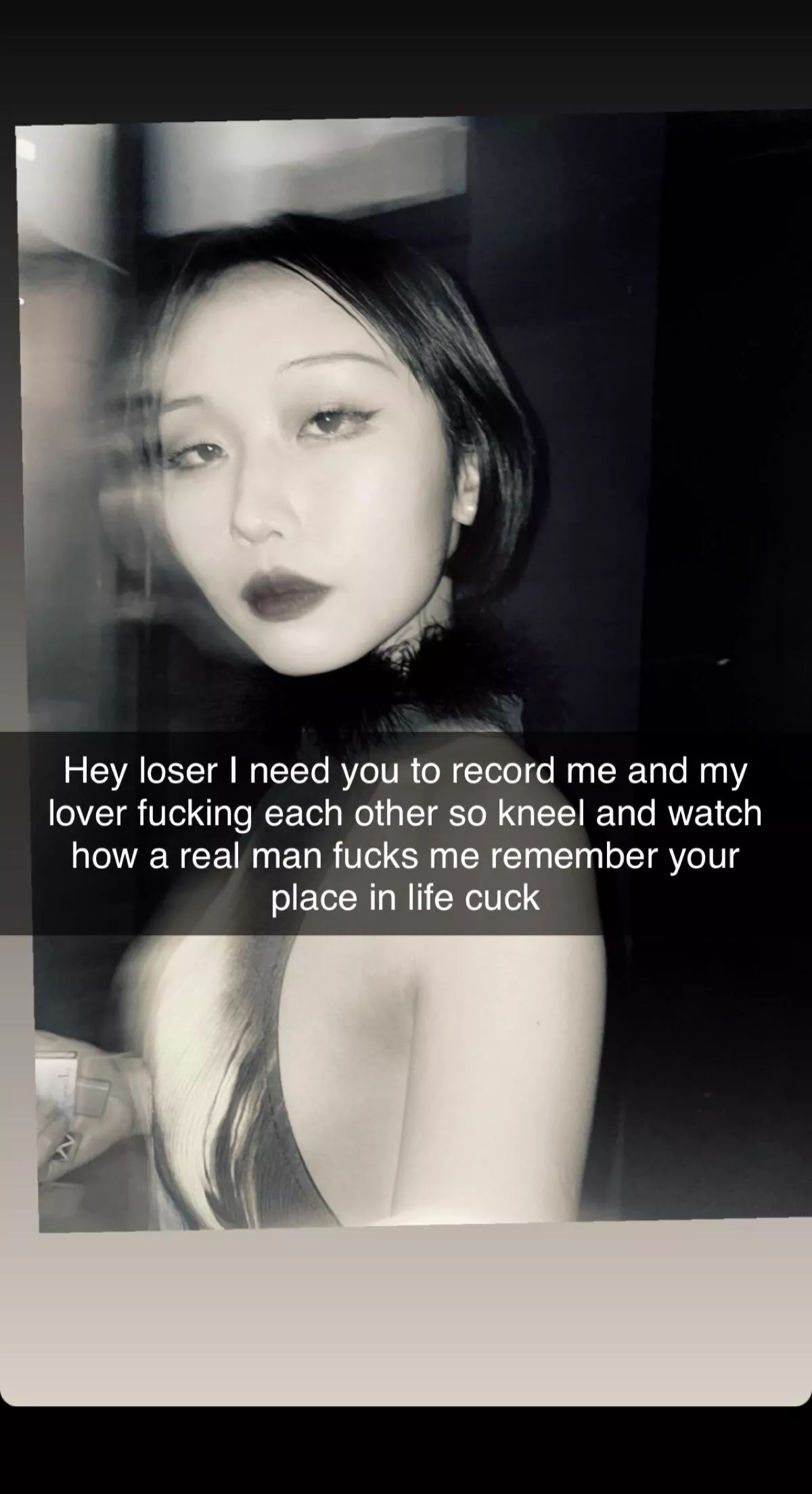 She’s so cruel