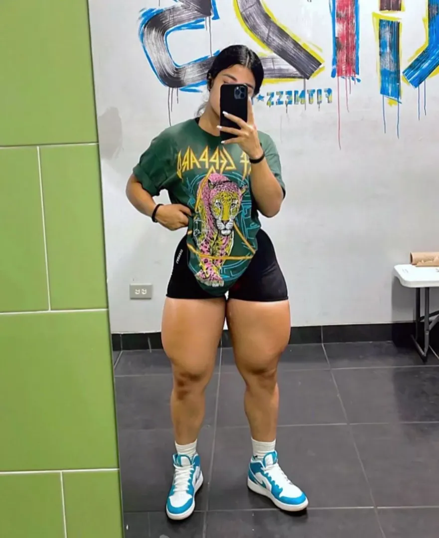 She’s staying fit