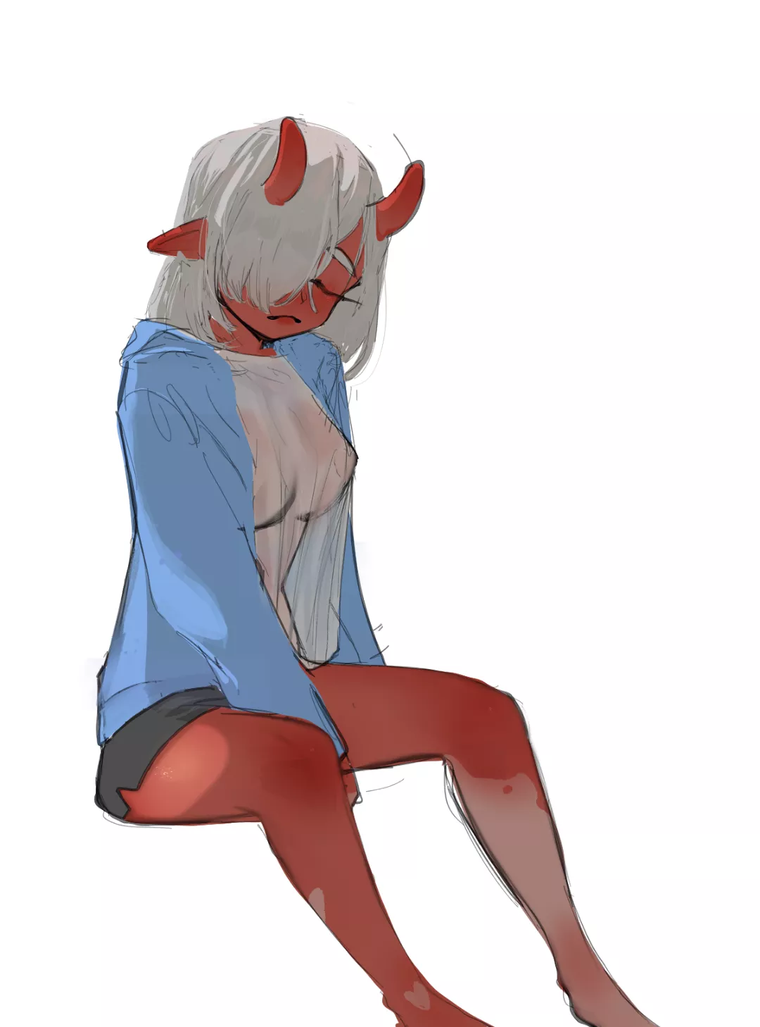Shhh she's sleeping