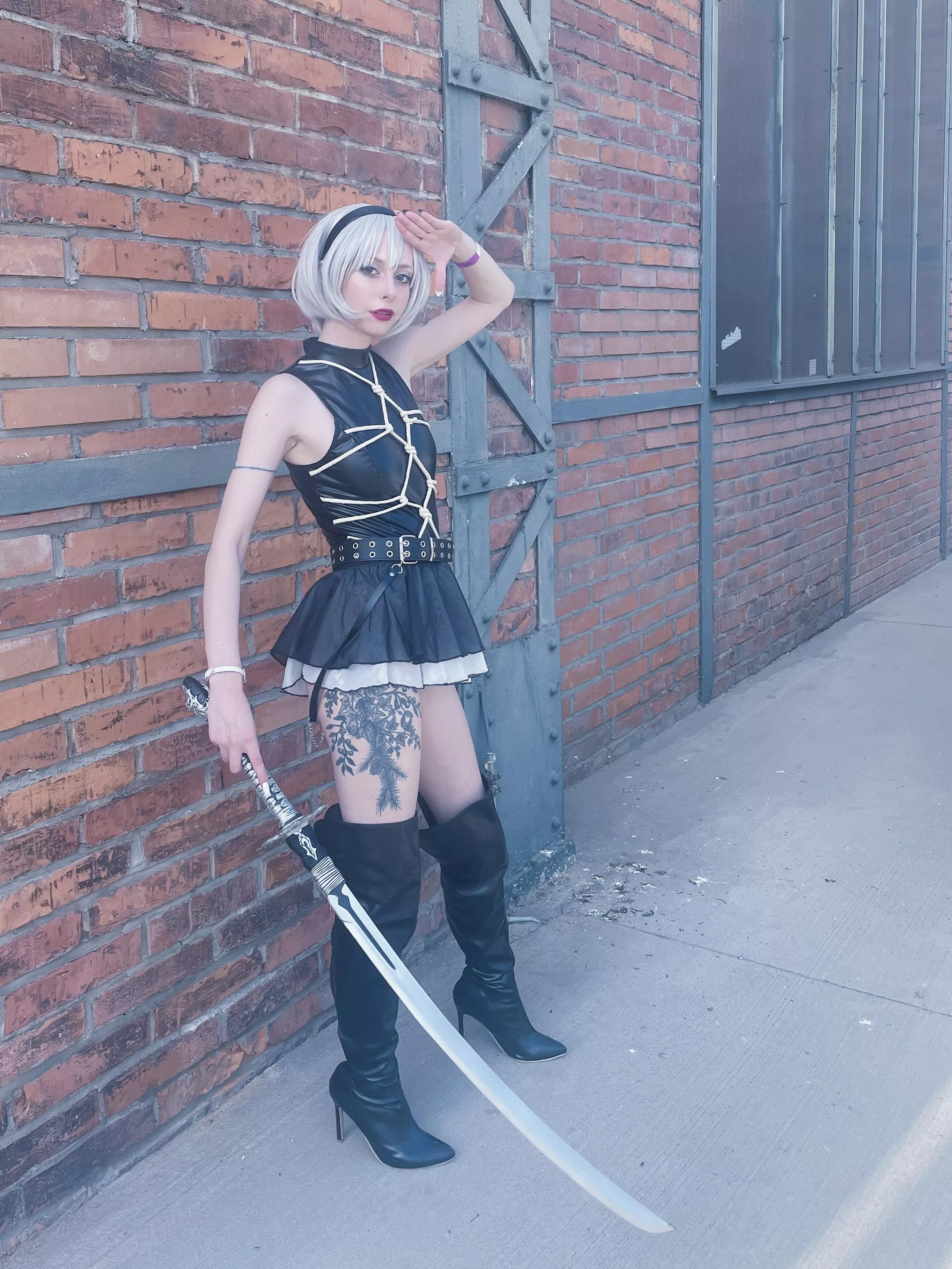 Shibari 2B by slayshaxox 