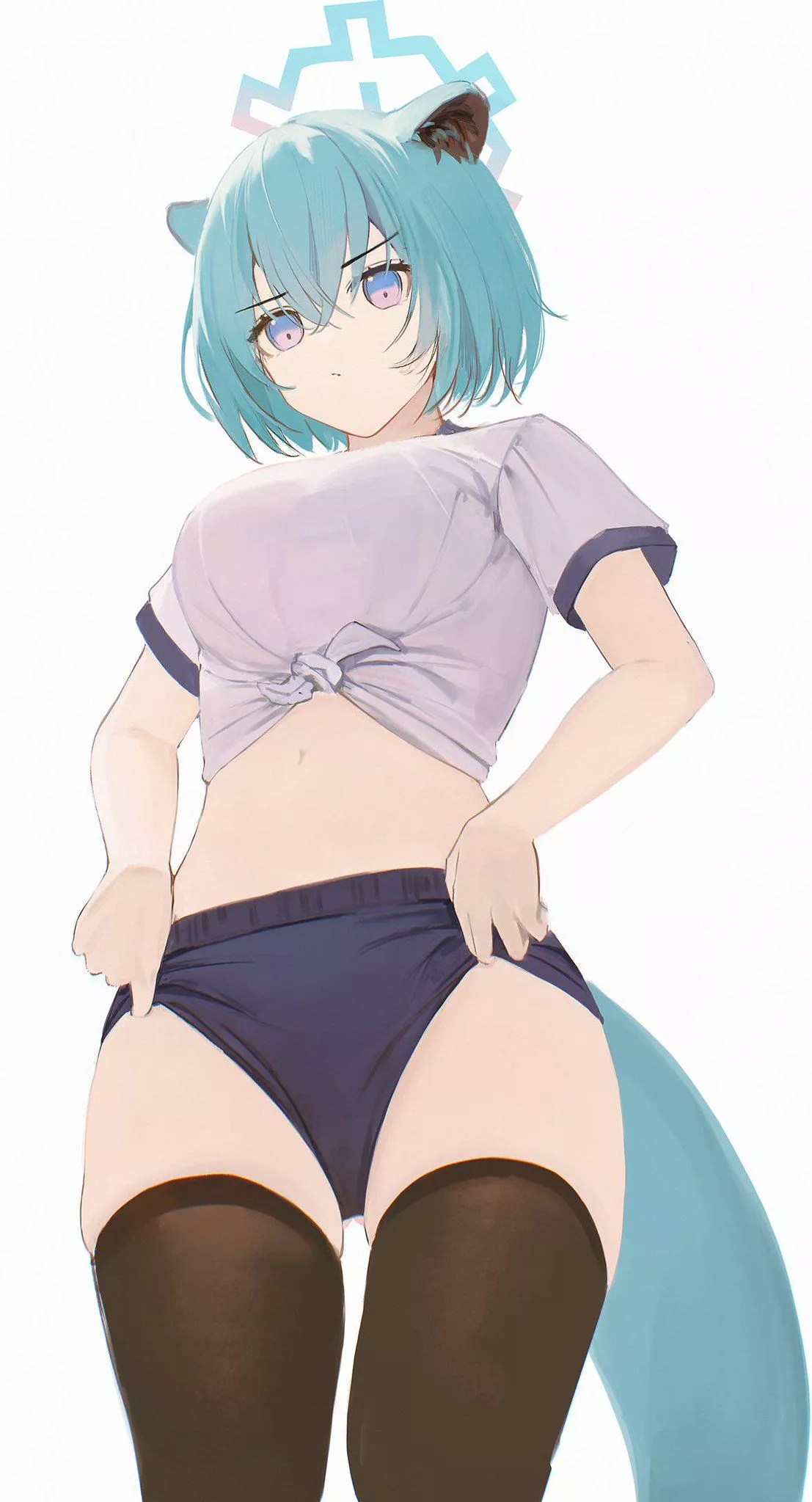 Shigure pulling them up