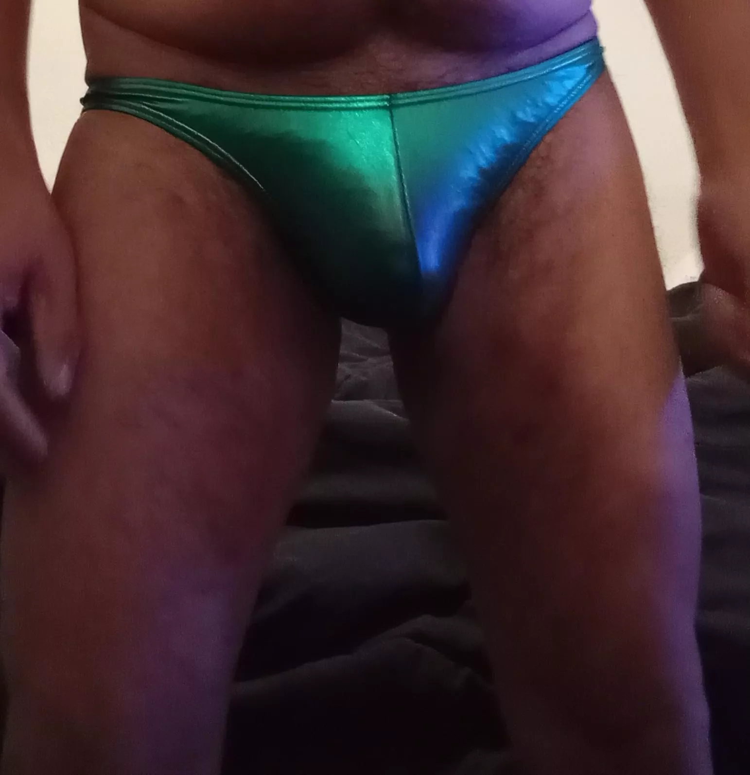 shiny green