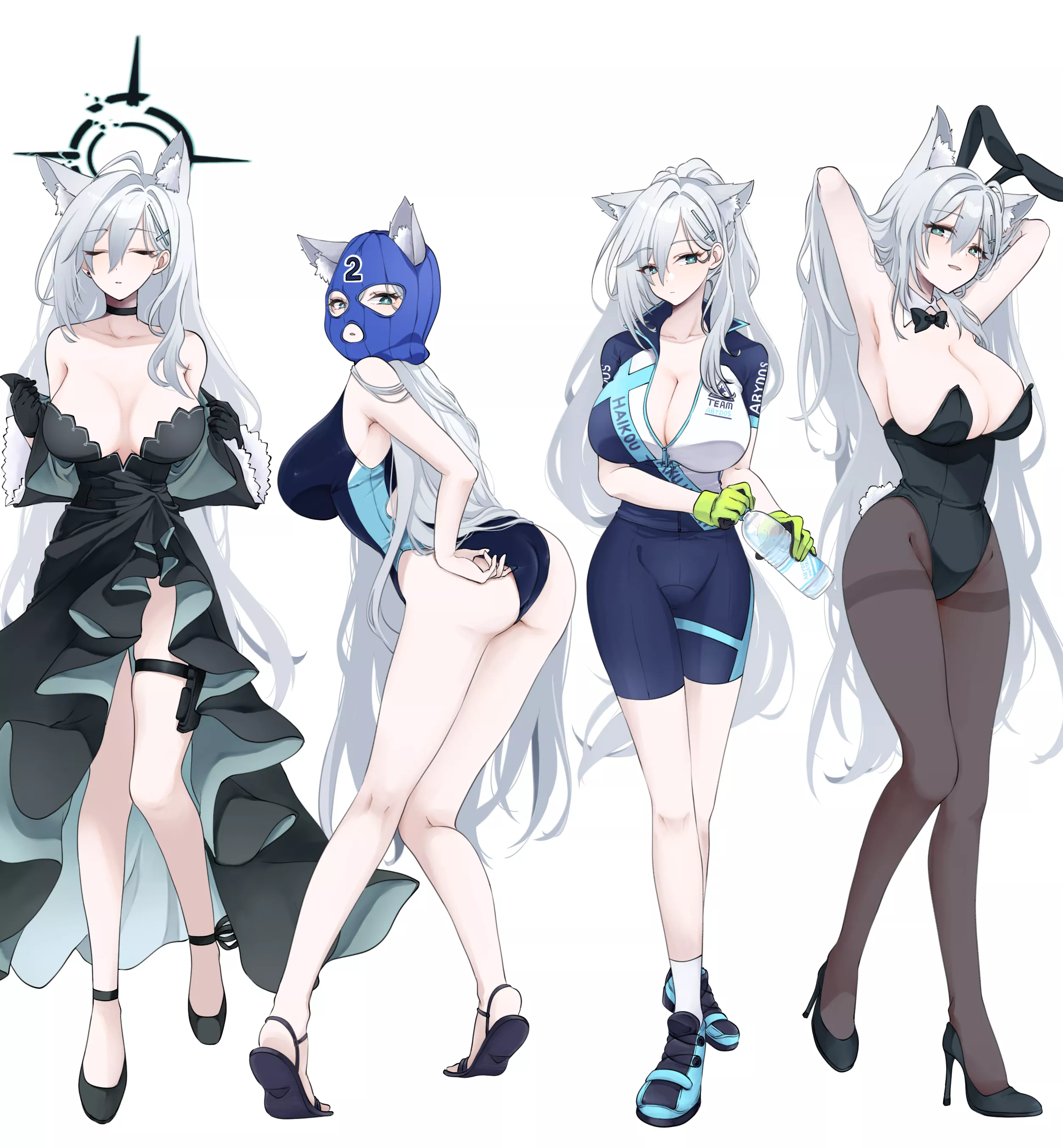 Shiroko Terror Outfits [Blue Archive]