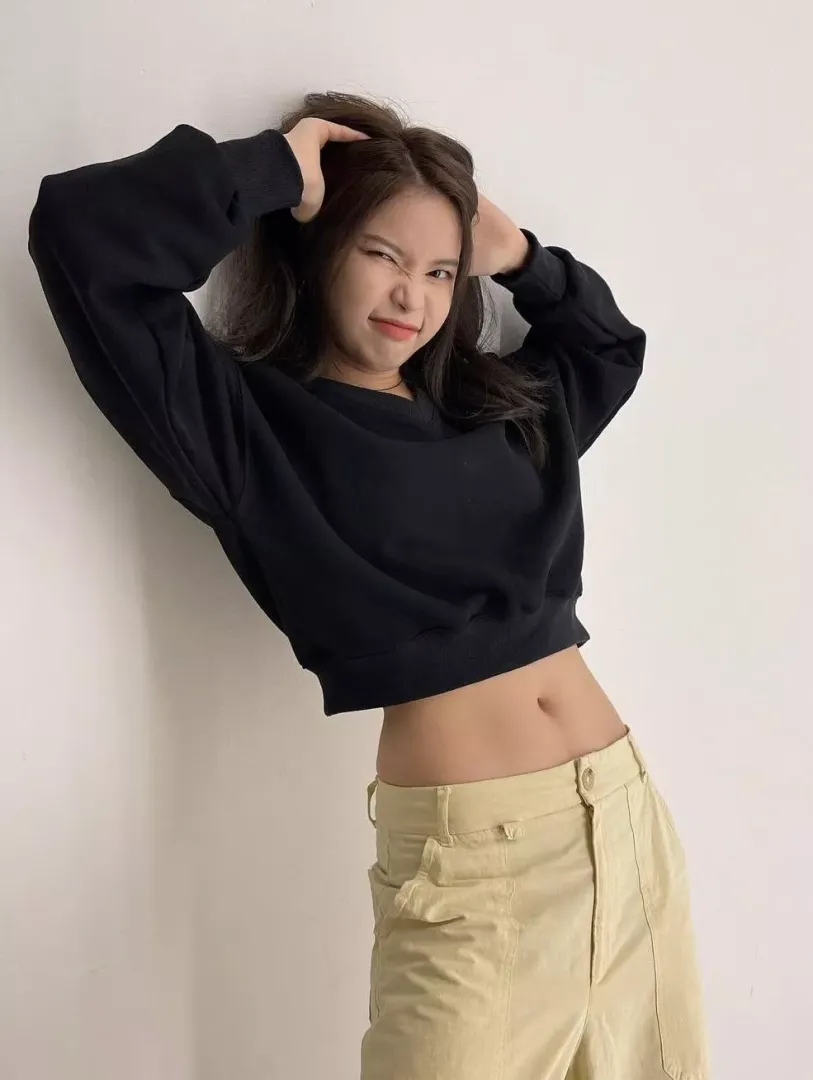 Shirt Lifted Up