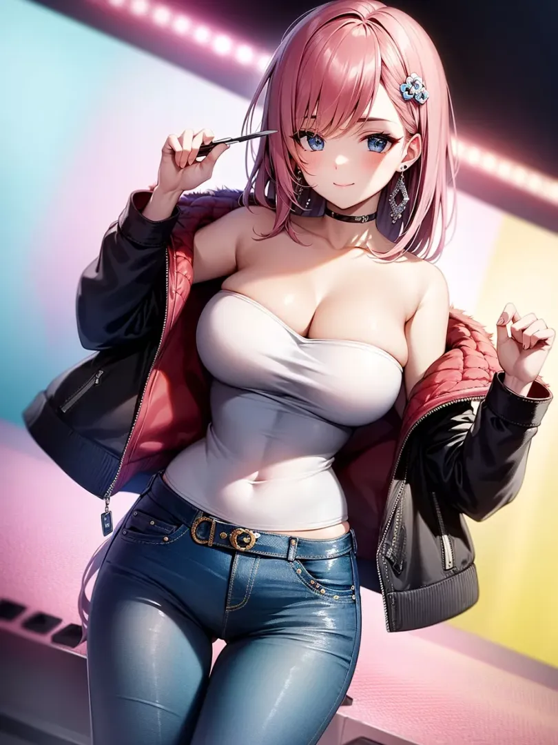 Shirt-Piercing Midriff