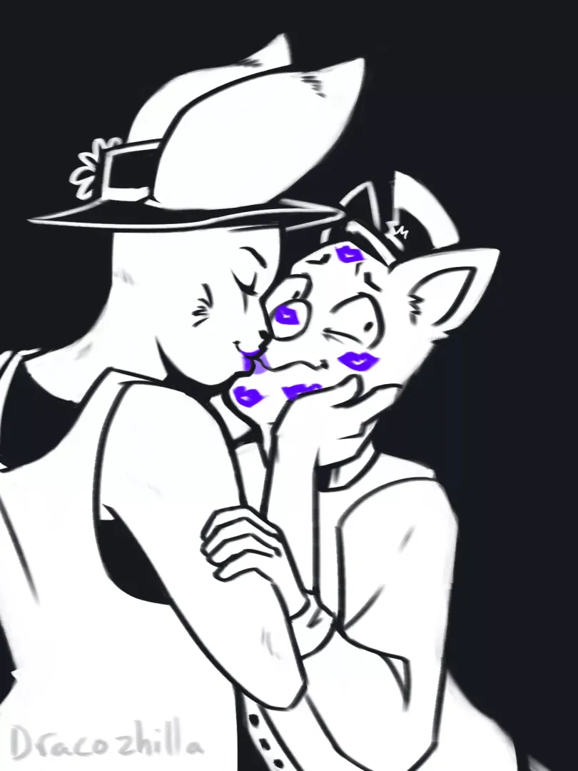 [Shopkeeper] kissing [Burgerpants]