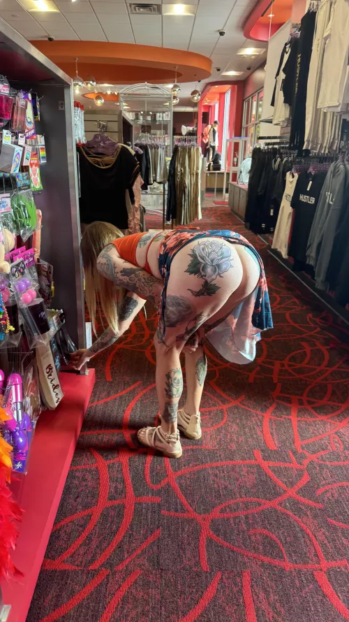 Shopping around the adult store [wbo][oc]