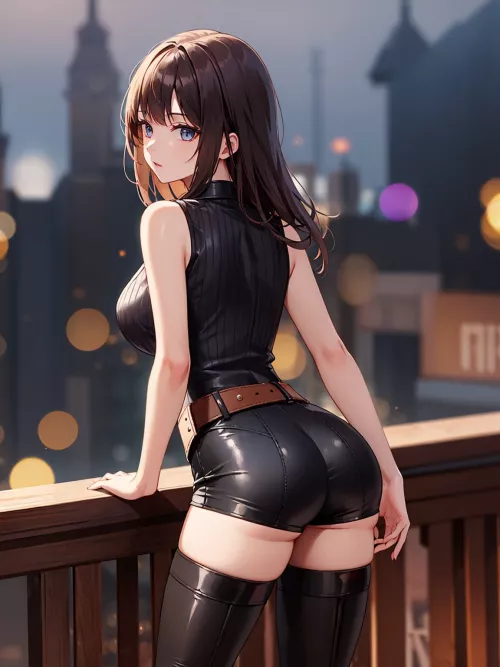 Short Leather Spats