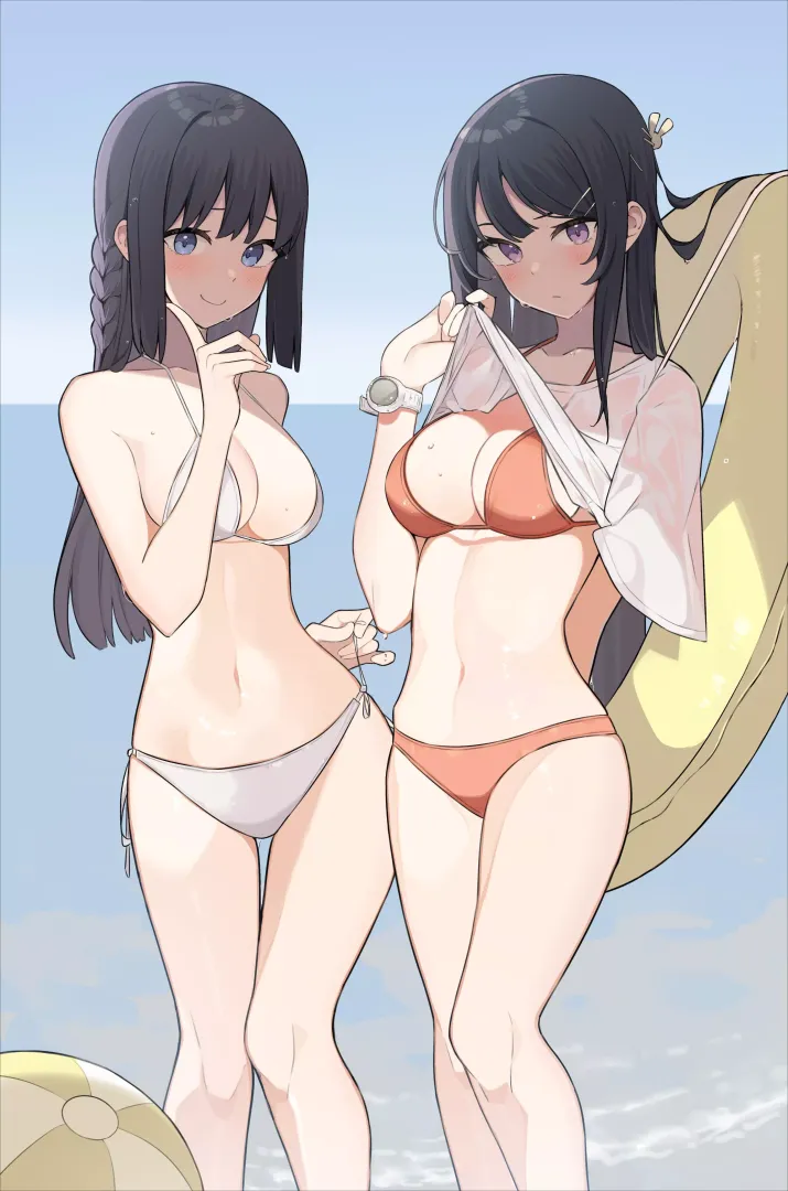 Shouko and Mai [Seishun Buta Yarou]