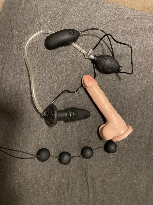 Should I try one or two of the toys shown and post a video on here?🤔 I’m learning I like to be told what to do buy a guy!