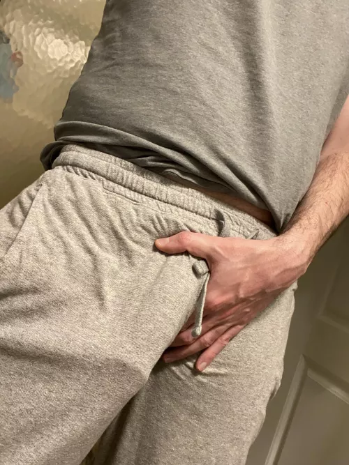 Should I walk around like this all morning?