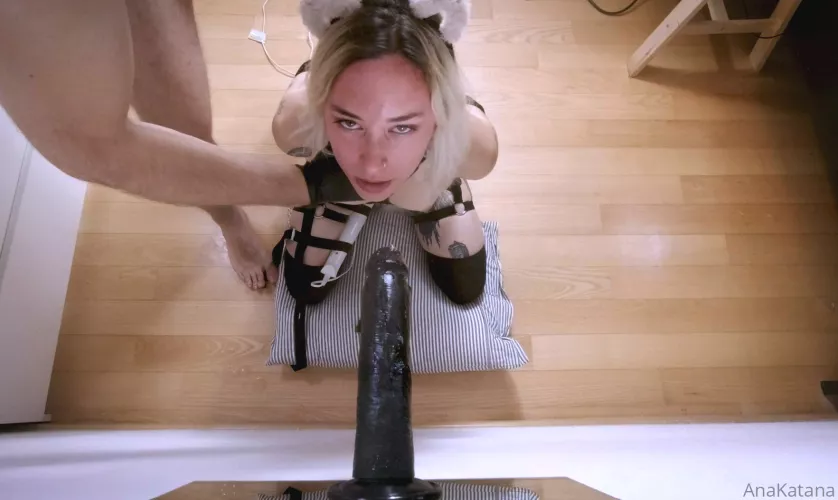 Show your dick down my throat while I'm being choked, Sir - ple-...