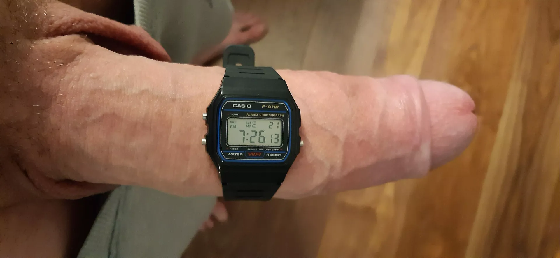 Showcasing my new watch ⌚ 😂