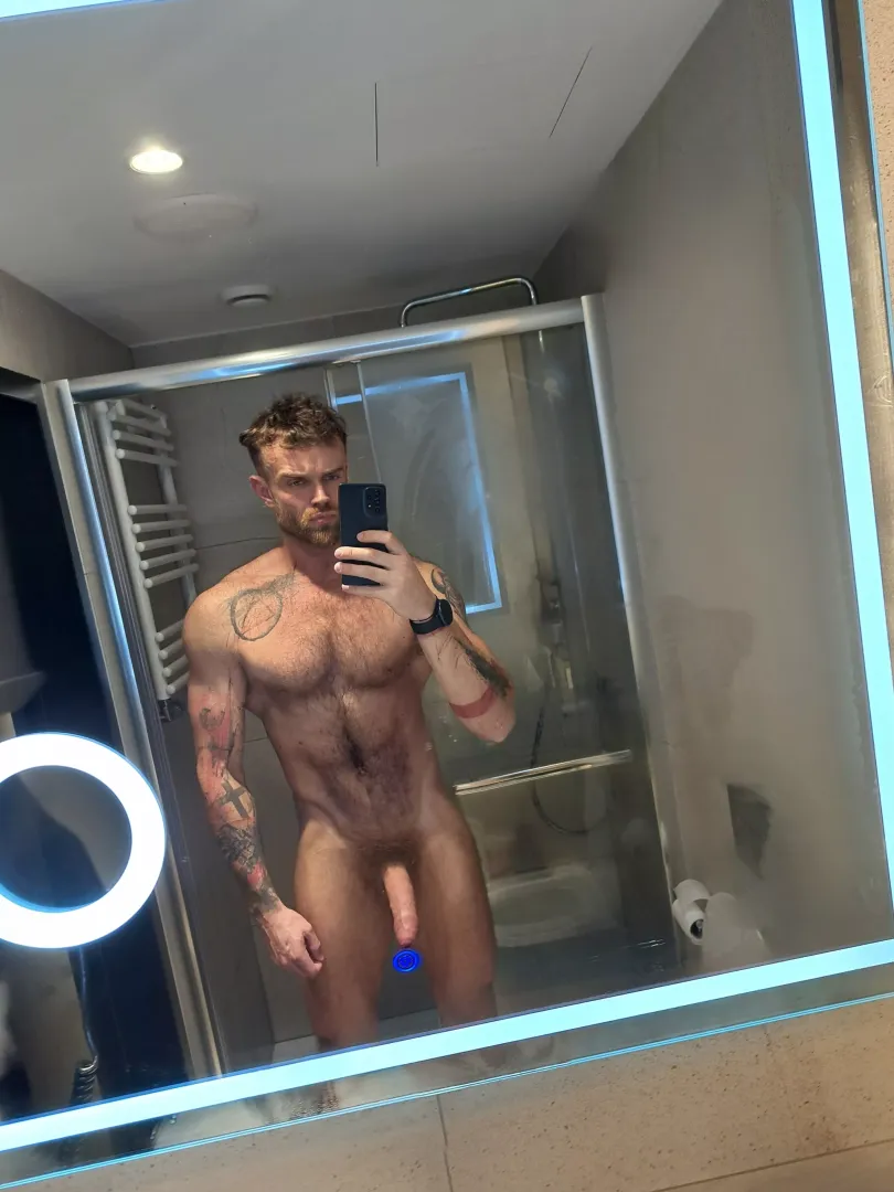shower after work out