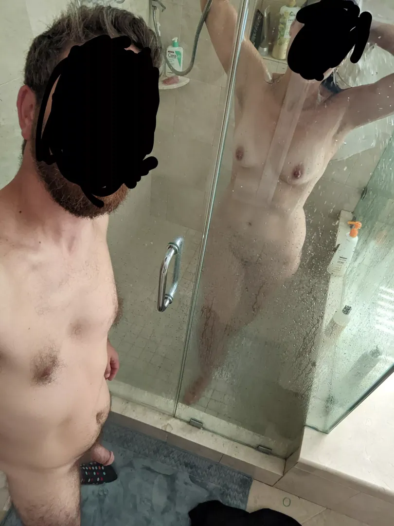 Shower time 😊