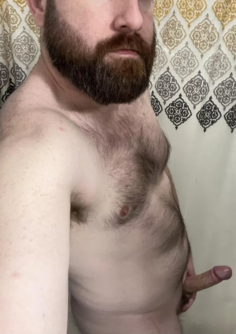 Shower time. Who wants to get my back?