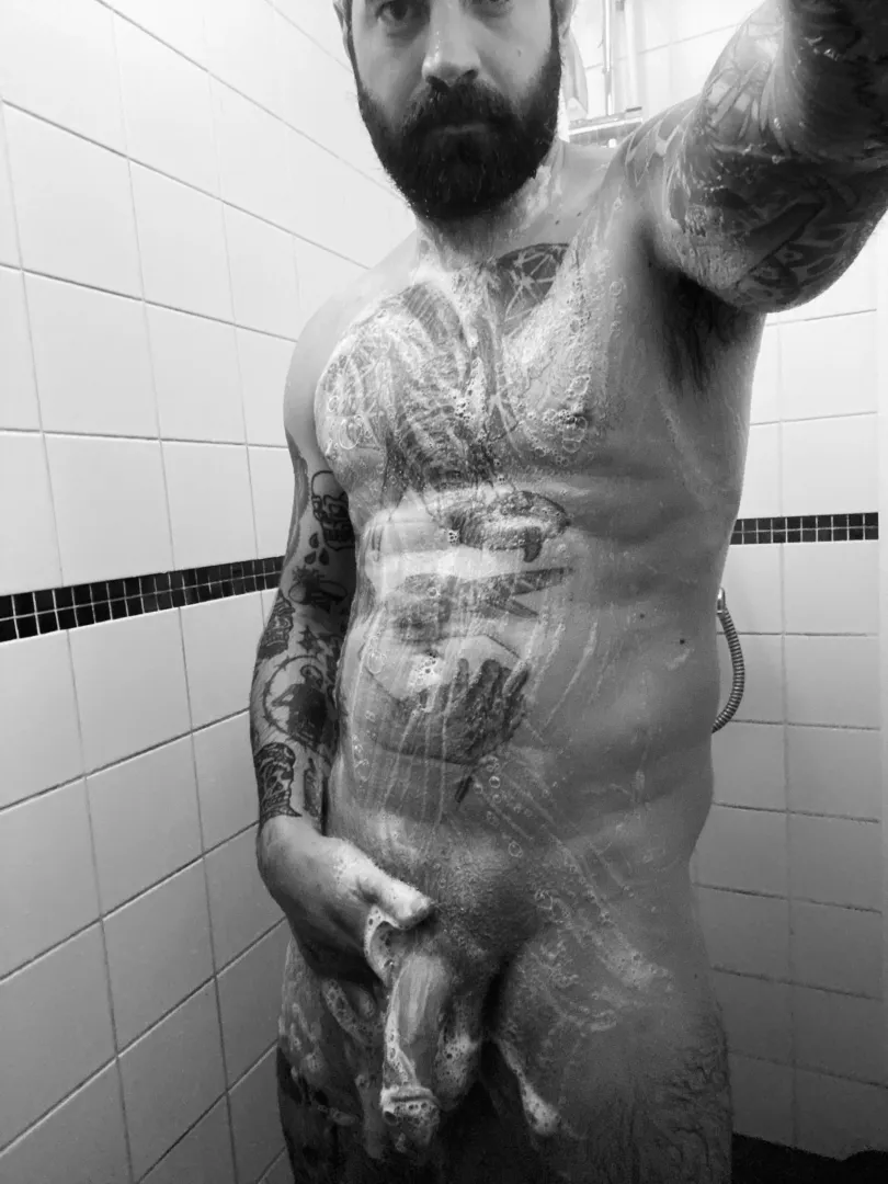 Showering alone isnt as much fun