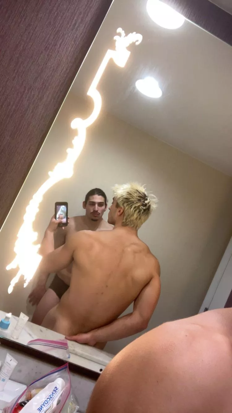 Showing it to big bro