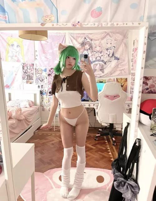 Shrek inspired cat girl :)