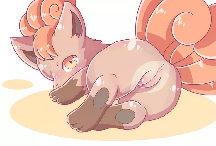 Shy Vulpix [F] (Artist Unknown)