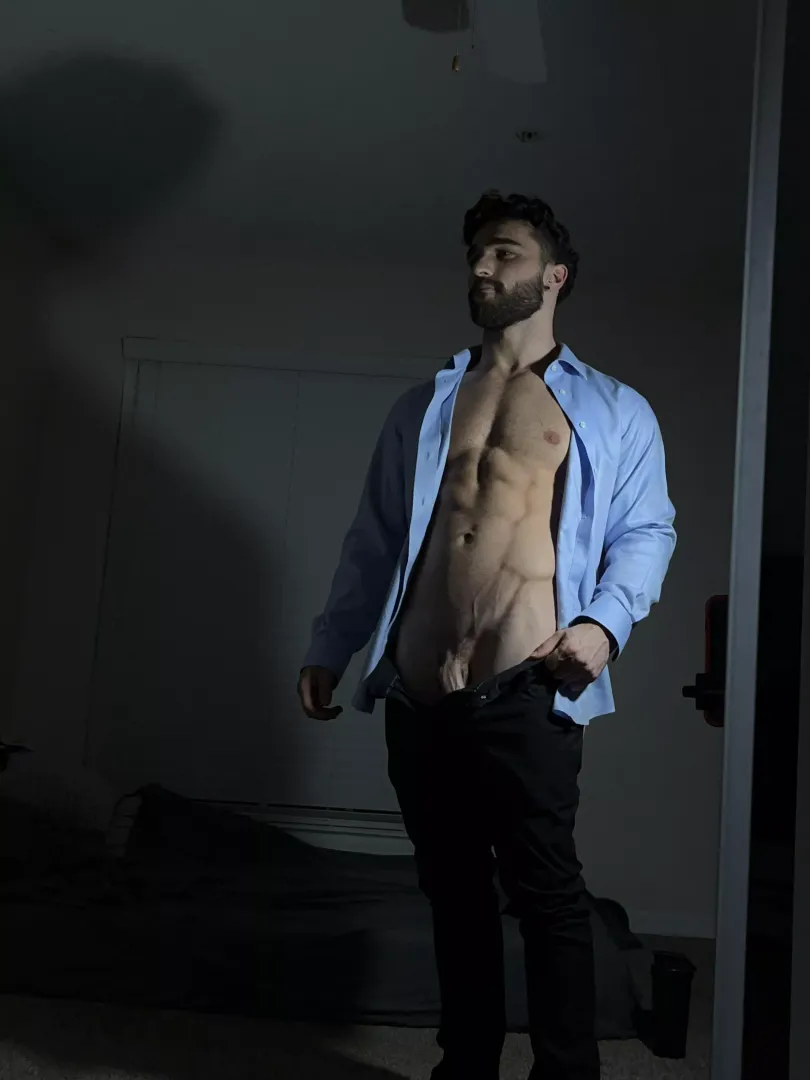 Silky smooth shirt needs to come off after work