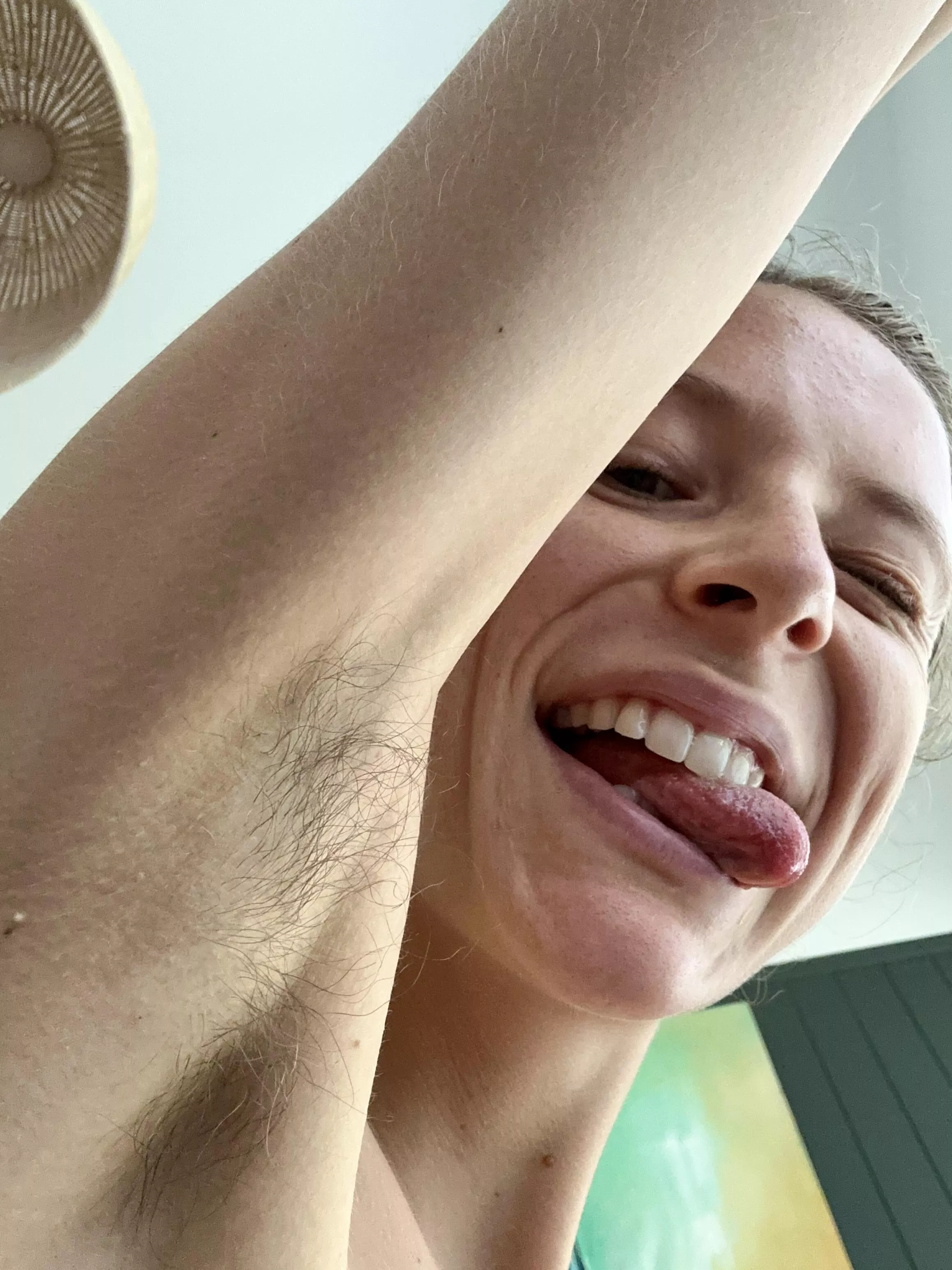 Silly faces and longer armpits