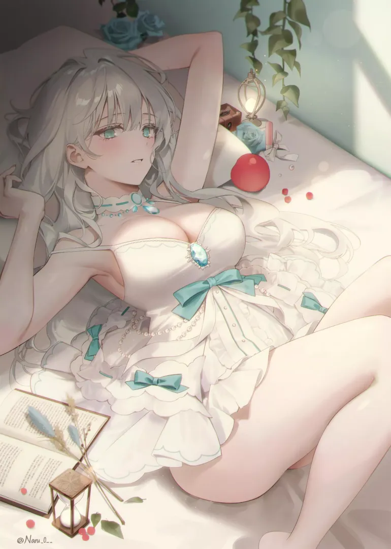 Silver-Haired Poet [Artist's Original]
