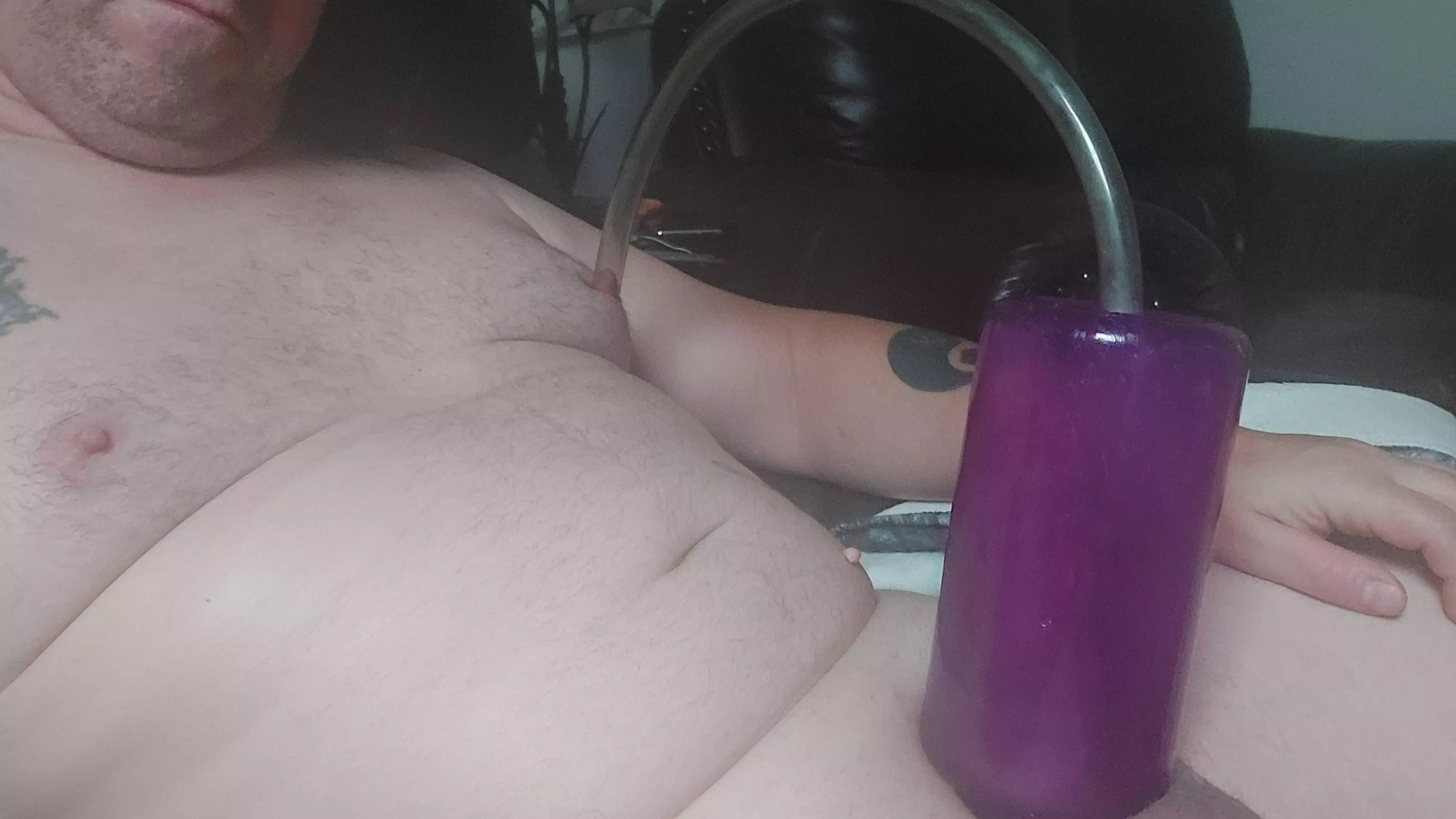 Simultaneous cock and nipple!