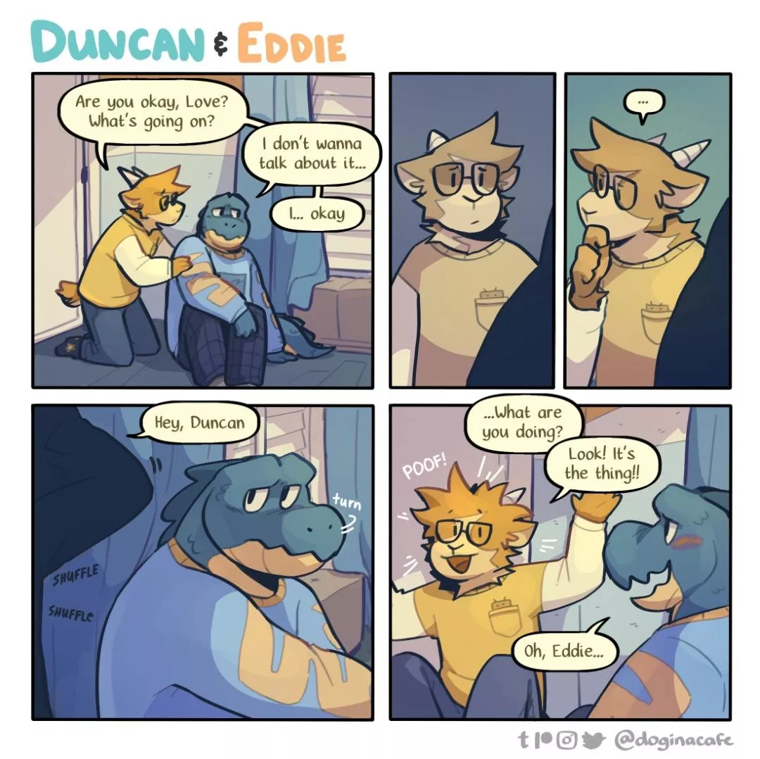 Since ya'll liked the first one so much...fluff 2 [doginacafe]