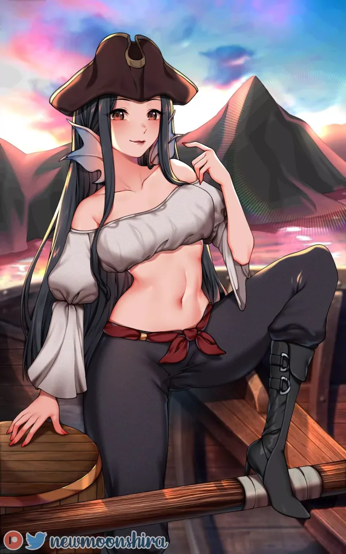 Siren Pirate Captain [Artist's Original]