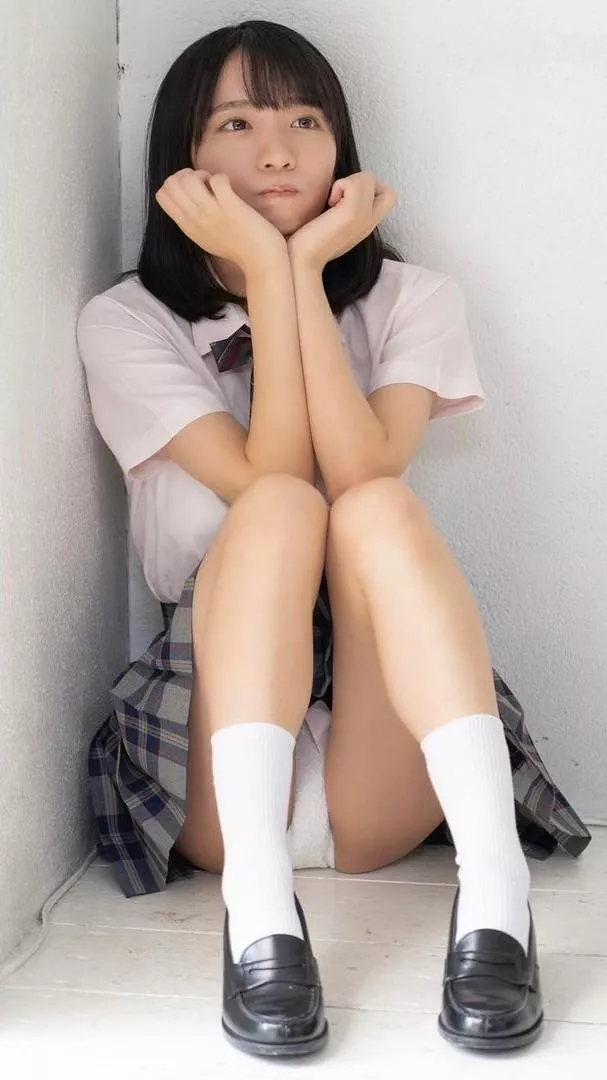 Sitted in a corner