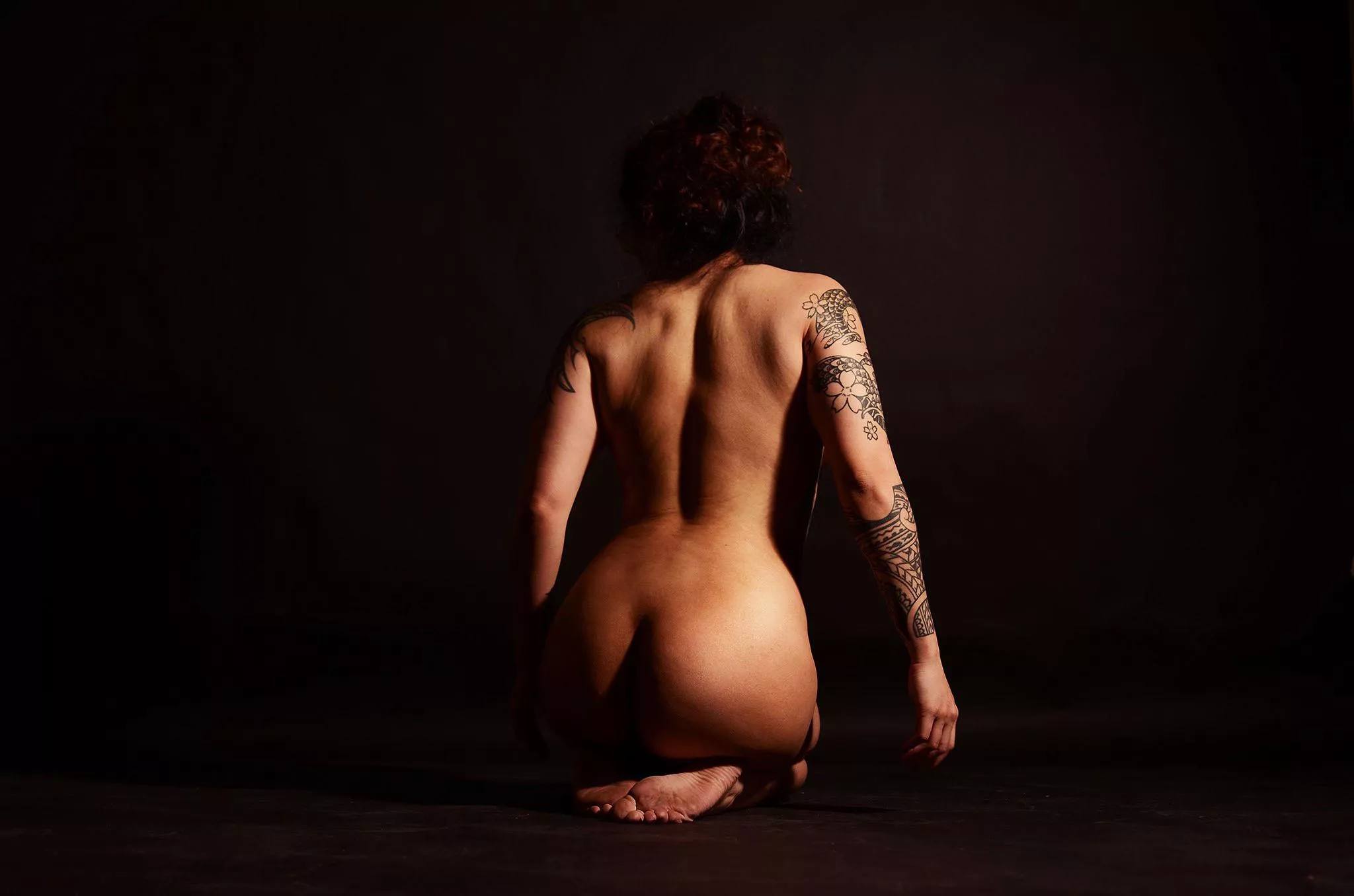 Sitting backwards