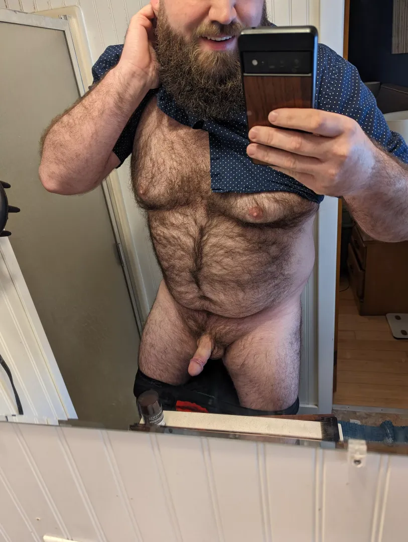 sitting on the phone with tech support.... I'd much rather be posting nudes. 😈😏