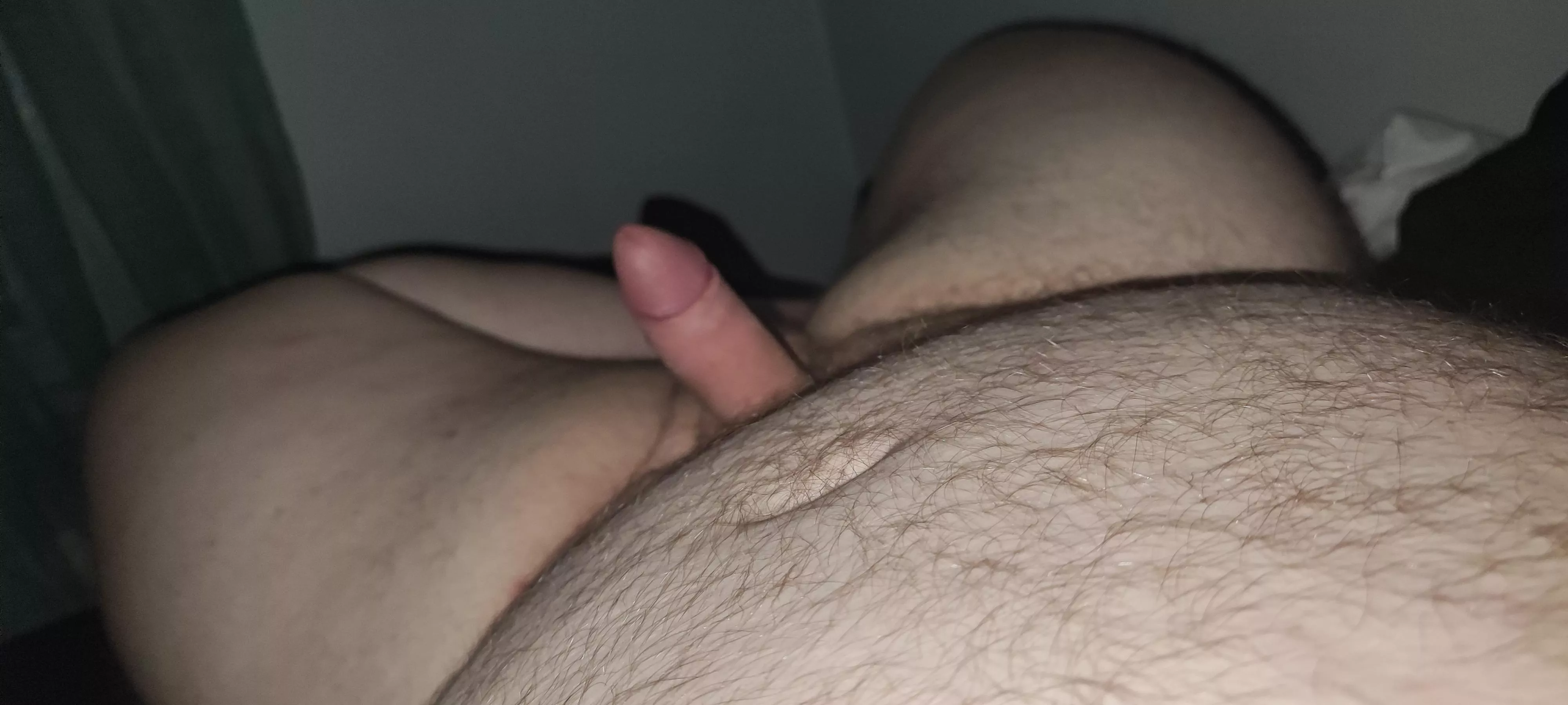 Sitting, sucking ... Or?