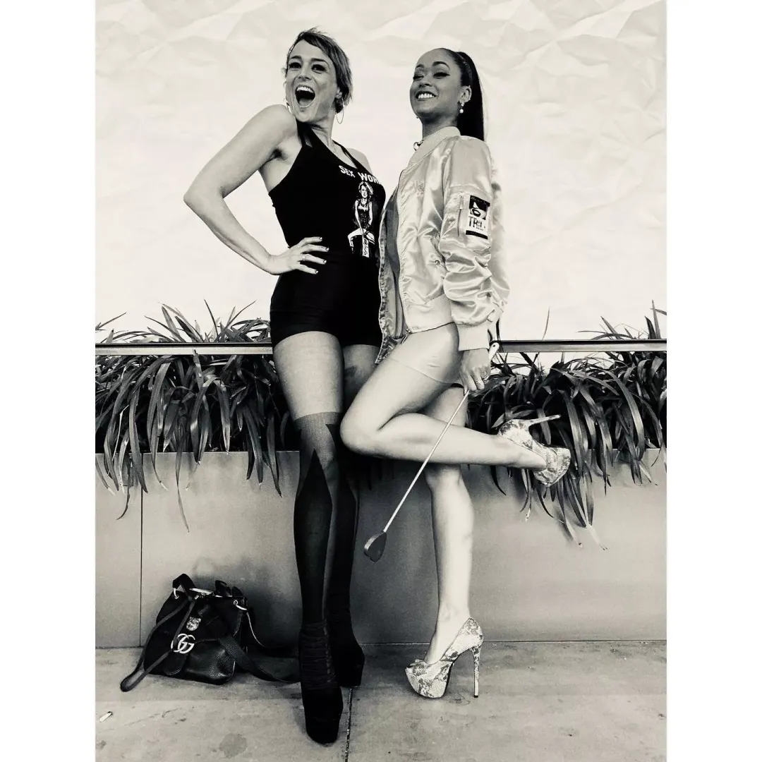 Skin Diamond and Monique Powell
